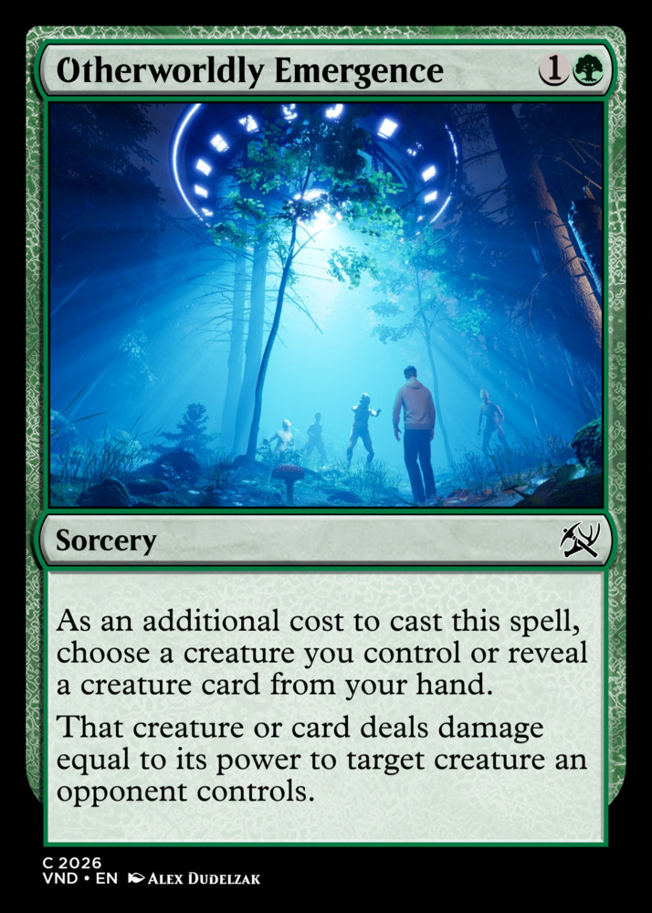 Otherworldly Emergence